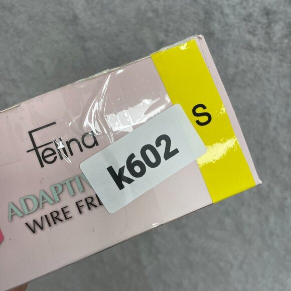 NEW 2-Pack Felina Women's S Adaptive Cup Wire Free Bra Black Beige - Picture 8 of 8